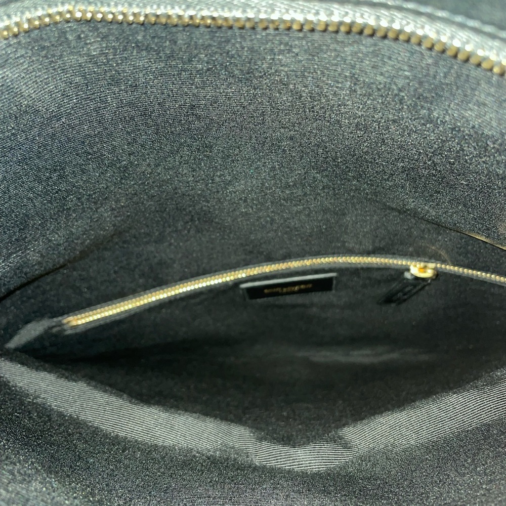 Saint Laurent
Letters Large Fold-Over Clutch Bag, Black - Picture 6 of 6